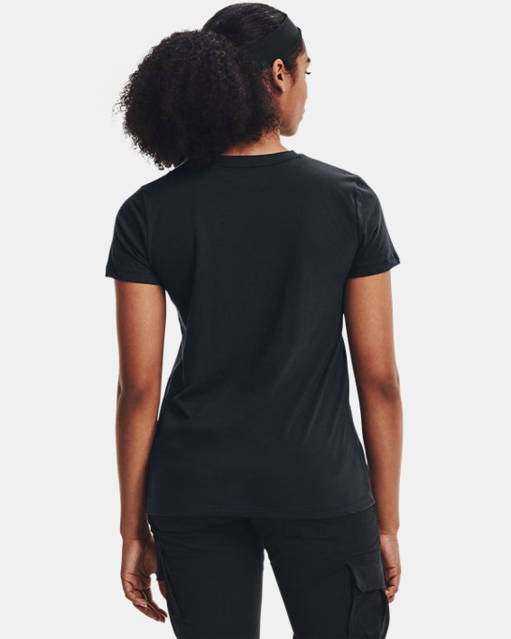 Women's UA Tactical Cotton T-Shirt, Blue, pdpMainDesktop image number 1